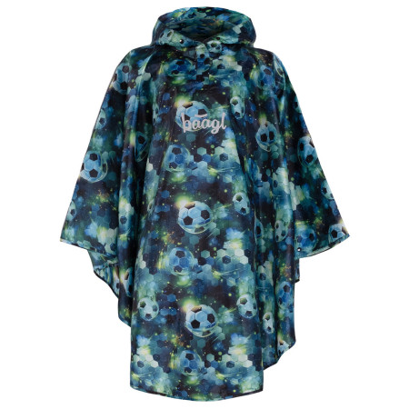 Kinder Regenmantel Baagl Pláštěnka Míč schwarz/grün zelená