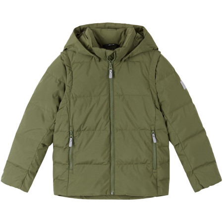 Jungen-WInterjacke Reima Porosein grün Khaki Green