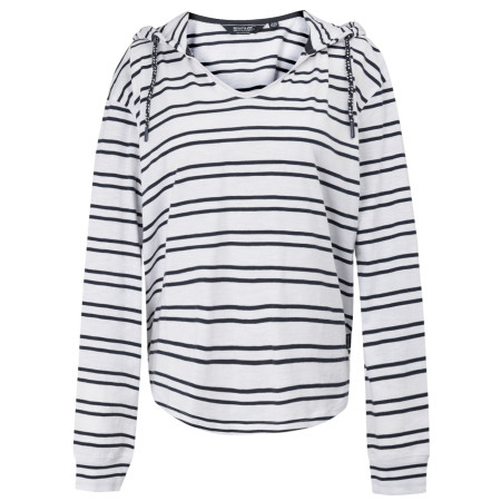 Damen-T-Shirt Regatta Minerve weiß/blau White/Navy