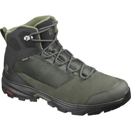 Herrenschuhe Salomon Outward Gtx schwarz/grün Peat
