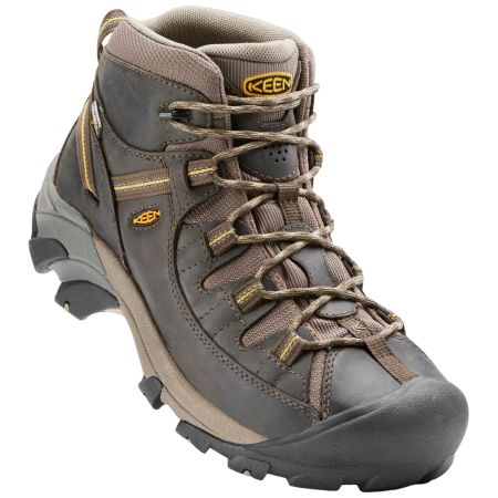 Herrenschuhe Keen Targhee II Mid Wp braun BlackOlive/Yellow