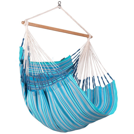 Hängestuhl La Siesta Habana Comfort blau/grau Azure
