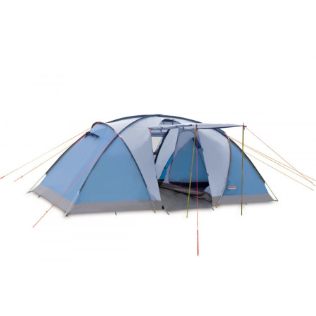 Zelt - ausgestellt Pinguin Base Camp blau Blue