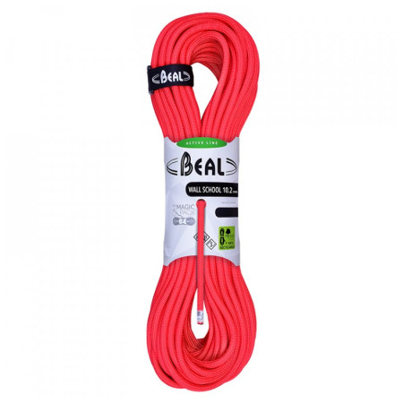 Kletterseil Beal Wall School 10,2 mm (30 m) rot red