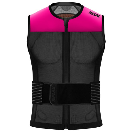 Kinder Rückenprotektor Relax Speedmaster Evo Jr. schwarz/rosa černá, neon růžová