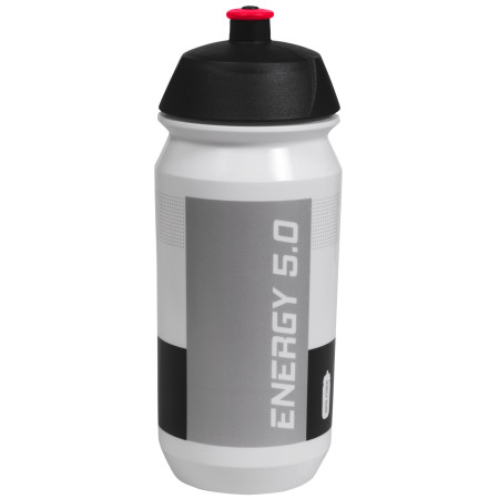 Fahrradflasche Just One Energy 5.0 500 ml weiß/schwarz