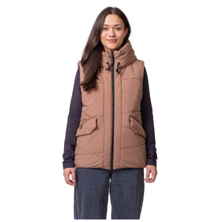 Damenweste Hannah Dot Vest hellbraun beaver fur