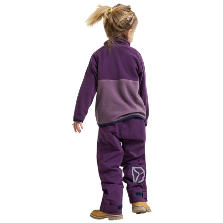 Kinder-Sweatshirt Didriksons Monte Kids Half Bu 6 Northen Purple