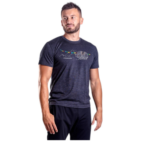 Herren-Funktionsshirt Progress Hrutur Yak