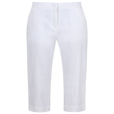 Damen 3/4 Hose Regatta Bayletta Capri weiß White