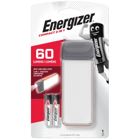 Leuchte Energizer Fusion Compact 2-in-1 60lm schwarz/rot