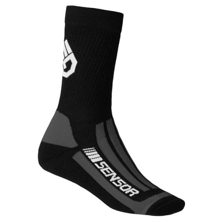 Socken Sensor Treking Evolution grau Black/Gray