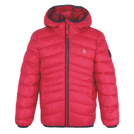 Kinder Winterjacke Loap Intermo rosa/blau Jazzy | Blue