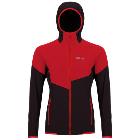 Damenjacke High Point Versa 2.0 Lady Hoody Jacket schwarz/rot Black/Red