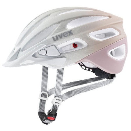 Fahrradhelm Uvex True Cc weiß/rosa sand-dust rose matt
