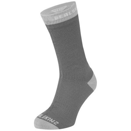 Wasserdichte Socken SealSkinz Wiveton grau Grey
