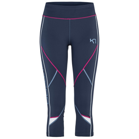 Damen 3/4 Leggings Kari Traa Louise 2.0 3/4 Tights blau Royal