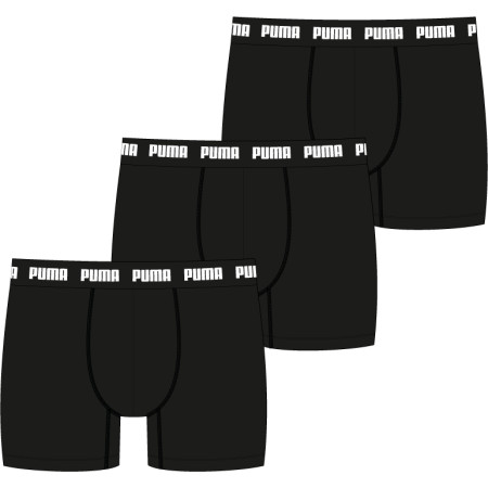 Herren-Boxershorts Puma Everyday Boxers 3P schwarz Black