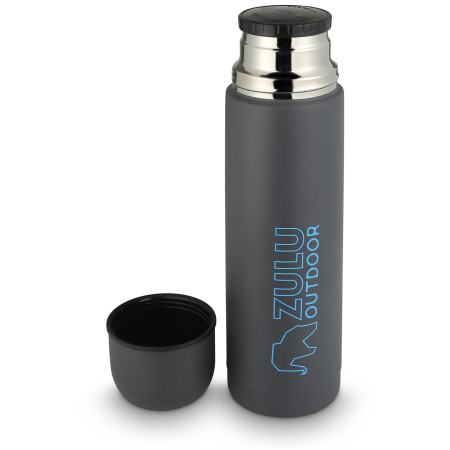 Thermokanne Zulu Vacuum Flask 0,75L grau/blau grey/blue