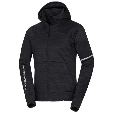Herren Funktions-Sweatshirt Northfinder Luigi schwarz 269black