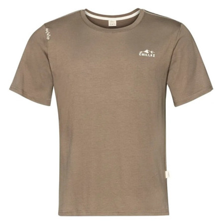 Herren-T-Shirt Chillaz Bozen Chillaz Mountain braun Brown