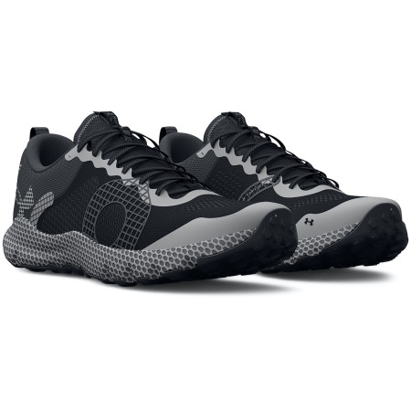 Laufschuhe Under Armour HOVR DS Ridge SPD schwarz Black / Halo Gray / Halo Gray