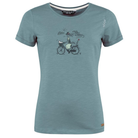Damen-T-Shirt Chillaz Gandia Tyrolean Trip dunkelgrün dark green