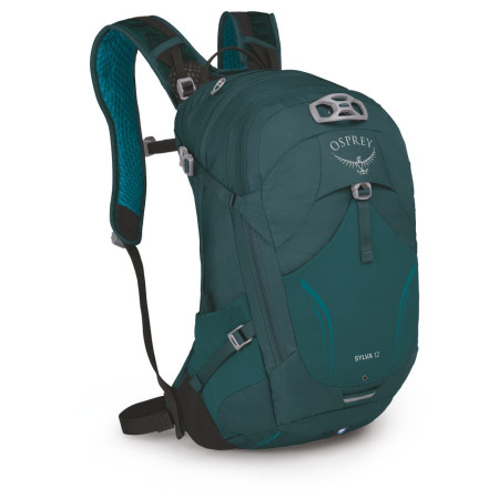 Damenrucksack Osprey Sylva 12 dunkelgrün baikal green