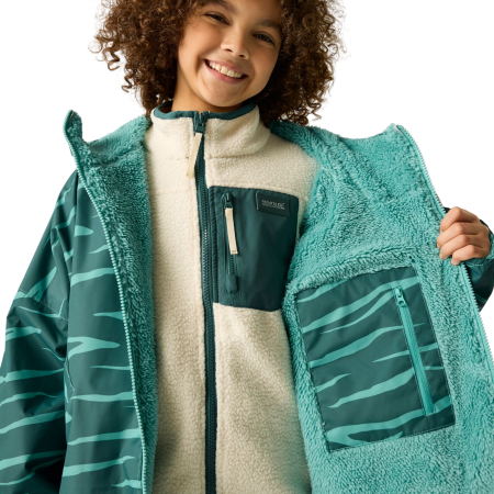 Kinder-Regenmantel Regatta Junior Changing Robe Mediterranea