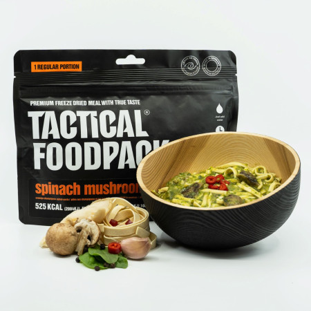 Nahrung Hauptspeise Tactical Foodpack Spinach Mushroom Pasta 110g