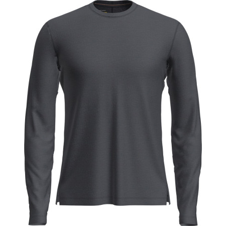 Herren-Funktionsshirt Icebreaker M Mer 150 Ace LS Tee schwarz Graphite