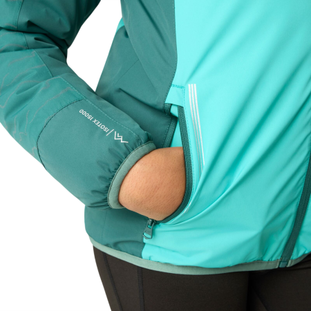 Kinder Winterjacke Regatta Illuma Reflective Jacket Mediterranea/Turquoise