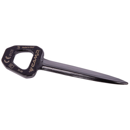 Hakenbolzen Camp Universal Piton 102 mm grau