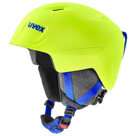 Kinder Skihelm Uvex Manic Pro gelb/blau NeonYellow