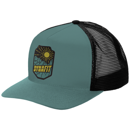 Baseballmütze Dynafit Patch Trucker Cap schwarz/grün atlantic