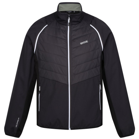 Herrenjacke Regatta Steren II Hybrid grau/schwarz Ash/Black