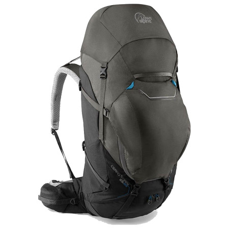 Expediční batoh Lowe Alpine Cerro Torre 65:85 schwarz Black/Greyhound