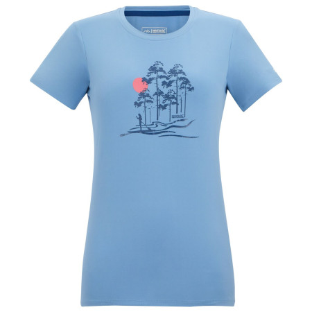 Damen-T-Shirt Regatta Women’s Fingal Stretch hellblau Washed Denim