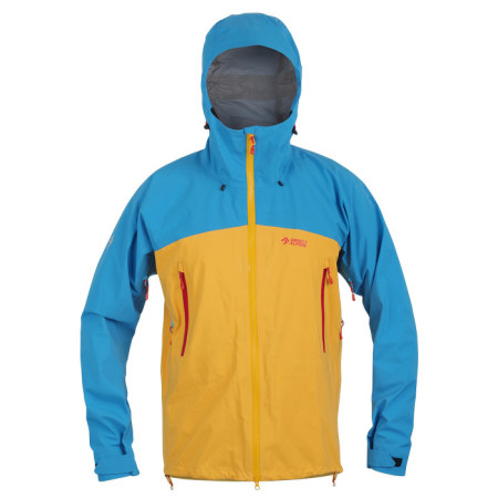 Herrenjacke Direct Alpine Deamon M blau/gelb mango/ocean