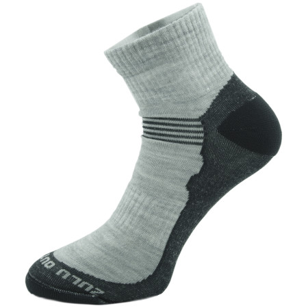 Socken Zulu Merino Lite Men grau/schwarz