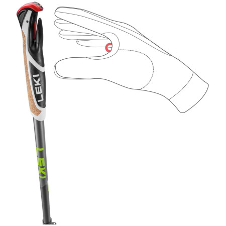 Nordic Walking Stöcke Leki Spin Shark SL