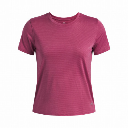 Damen-T-Shirt Under Armour Launch Shortsleeve rosa Red