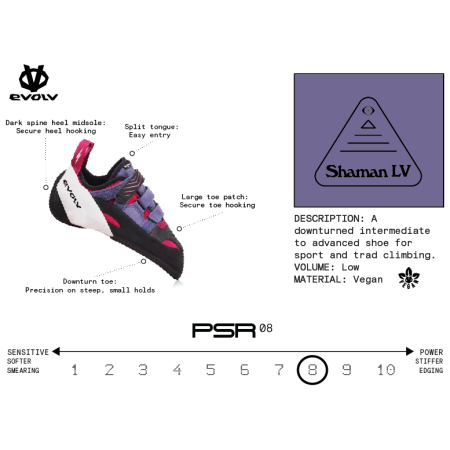 Damen Kletterschuhe Evolv Shaman LV