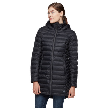 Damen-Wintermantel Black Diamond W Access Fl Down Parka schwarz Black