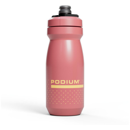 Fahrradflasche Camelbak Podium 0,62l rosa/gelb Coral Sunset