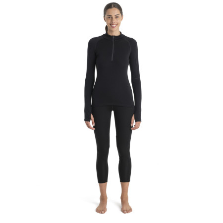 Damen-Funktionsshirt Icebreaker Women 300 MerinoFine™ Polar LS Half Zip