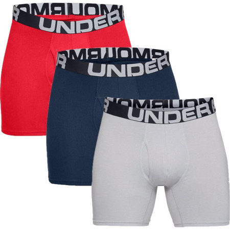 Herren-Boxershorts Under Armour Charged Cotton 6in 3 Pack
