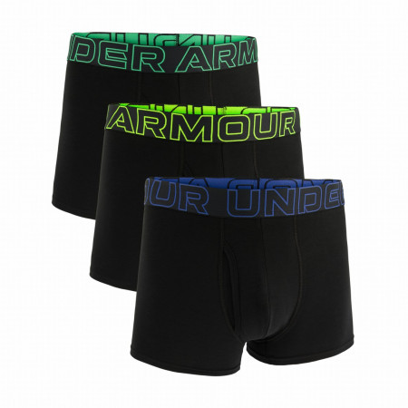 Herren-Boxershorts Under Armour M UA Perf Cotton 3in schwarz/blau BLK