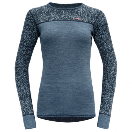 Damen-Funktionsshirt Devold Kvitegga Woman Shirt blau Ink