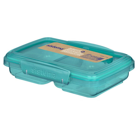 Lebensmittelbox Sistema OBP To Go Krabička na svačinu se 2 oddíly 350 ml grün